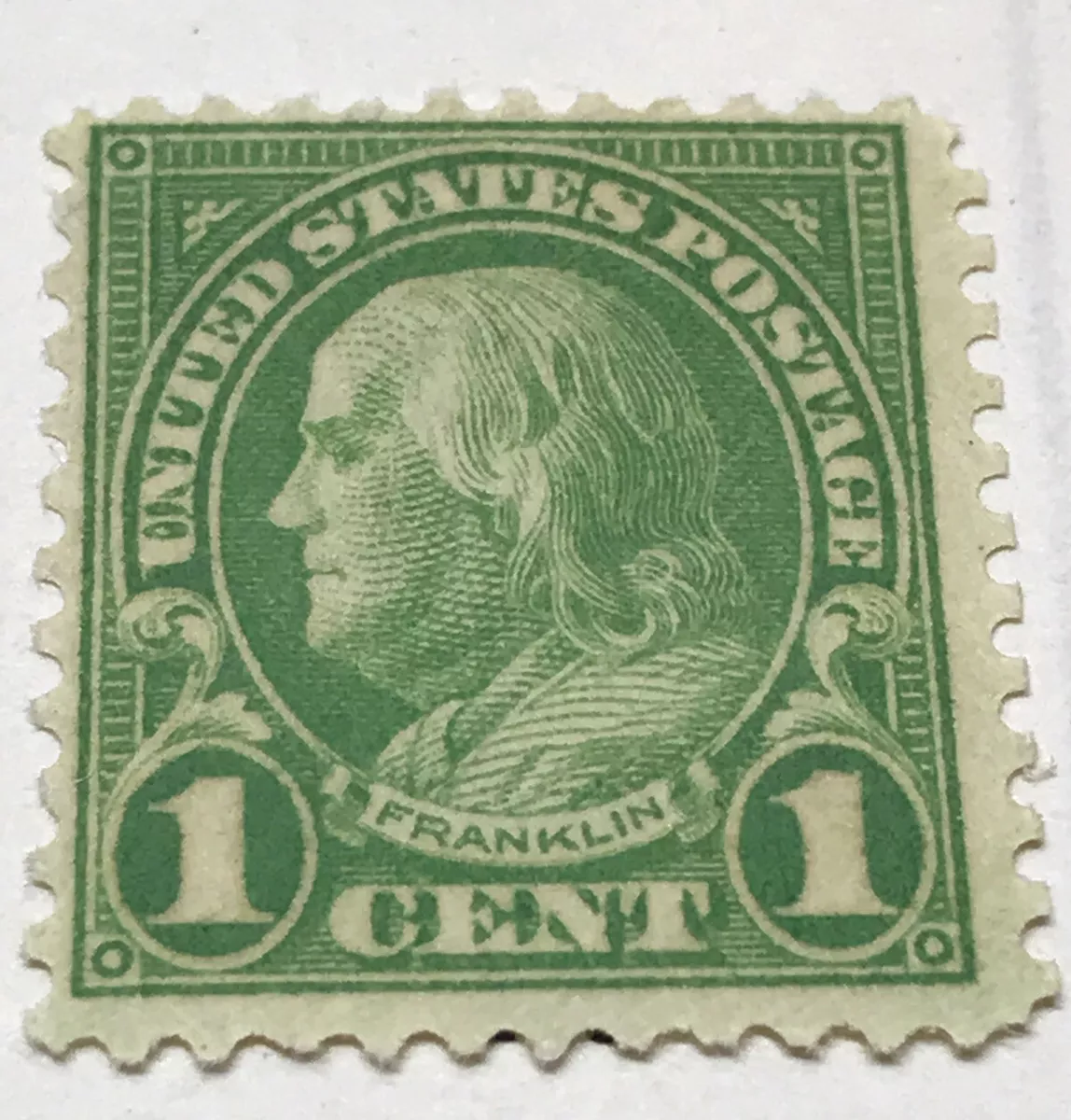 Ben Franklin 1 Cent Stamp Worth Hotsell