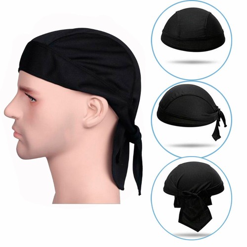 3Pack Skull Cap Durag Cotton Head Wrap Du Do Bandana Doo Rag Motorcycle Biker - Picture 4 of 15