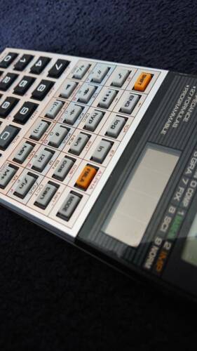 Vintage Casio Fx-61F Electric Formula A27 Calculator Cover tested from Japan - Picture 3 of 9