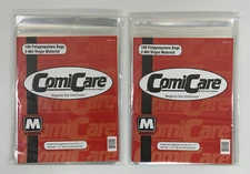 COMICARE MAGAZINE 8-3/4x11 POLYETHYLENE (PE) COMIC BAGS Pack of 200 2-MIL 23e