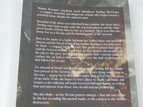 The Elemental Union : Book One: Devian by Shanna Bosarge (2018, PB) Signed/Inscr - Picture 8 of 9