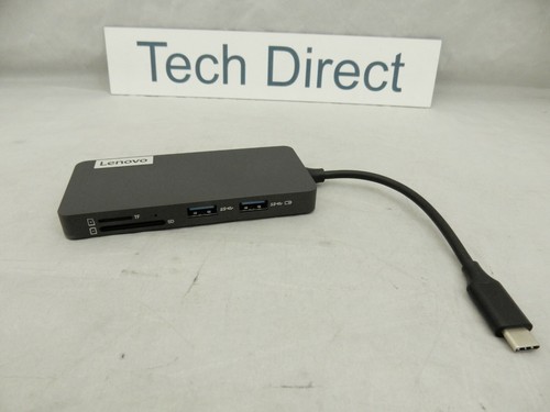 Lenovo USB-C 7-in-1 Hub, with USB-C Laptop Charging Port GX90T77924 Card Reader - Picture 5 of 7