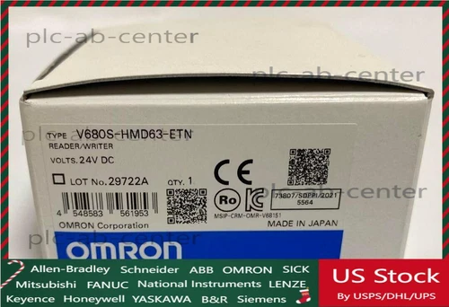 Omron V680S-HMD63-ETN RFID System Reader Writer DC24V