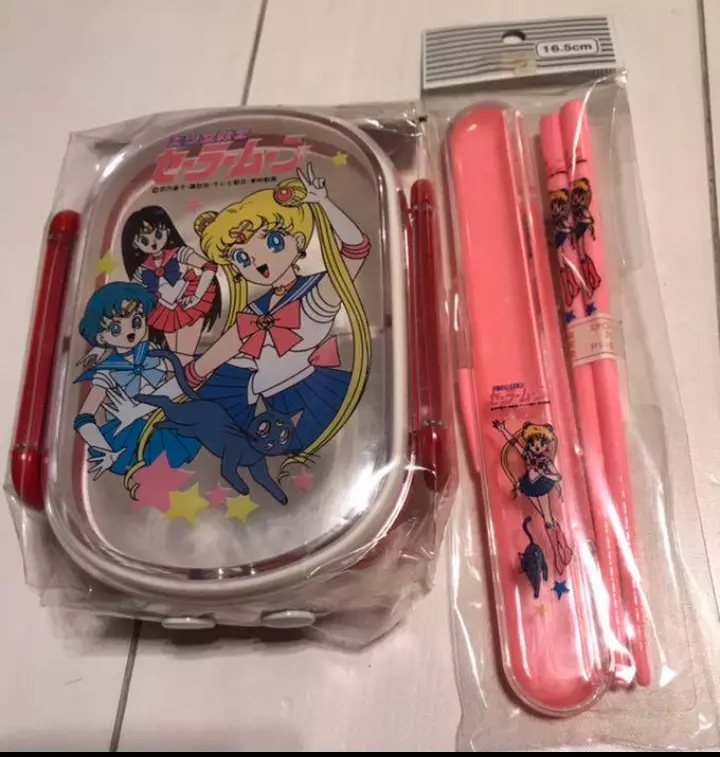 Vintage Sailor Moon Bento Box For Lunch Rare from Japan Manga Anime model