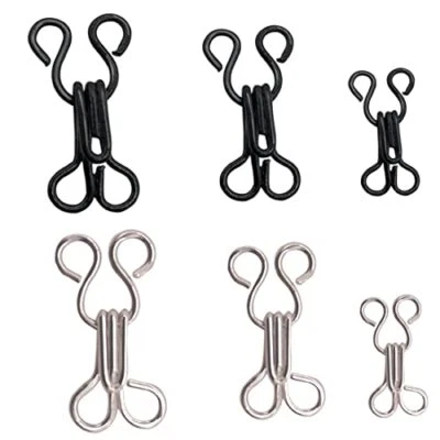 CKANDAY 120 Paar Nähhaken und Ösen Verschluss für BH Kleidung Hosen Rock Nähen J