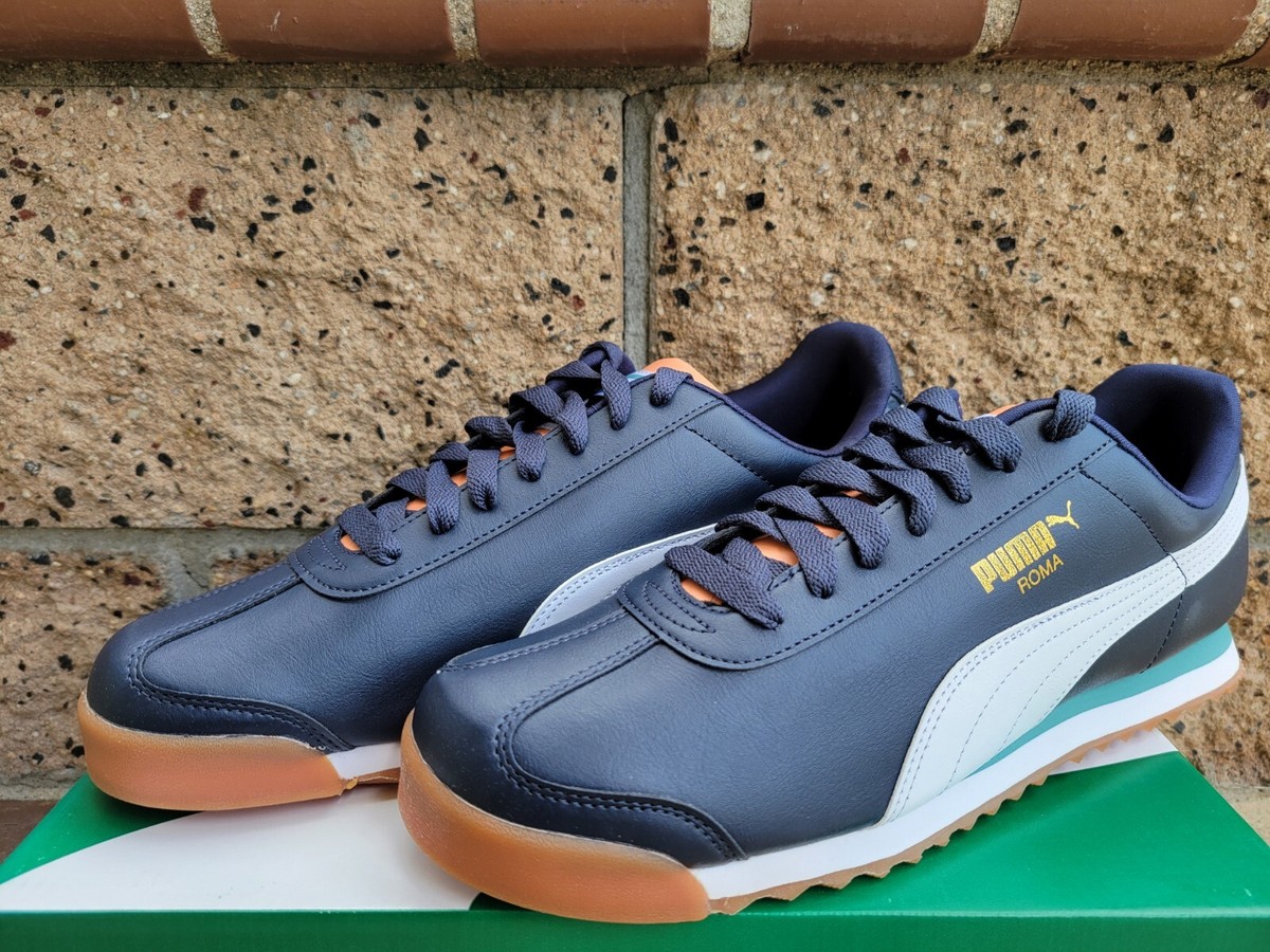 Puma Men\'s Roma Basic Plus Size 10.5 Parisian Night Blue 36957137 Puma ROMA Basic + Men main image 3