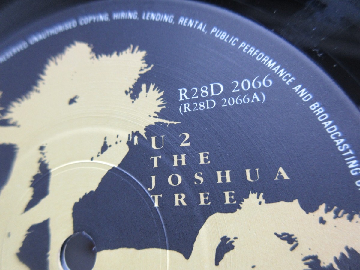 U2/The Joshua Tree/R28D-2066 U レコード