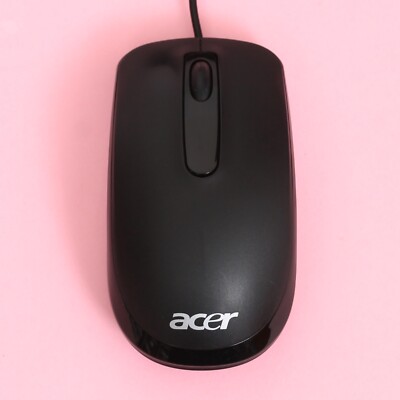 ACER SM-9020 USB 2-Button Computer Mouse w/ Scroll Wheel (Black) | eBay