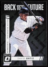 2016 Donruss Optic Back to the Future David Ortiz #BF15 Minnesota Twins