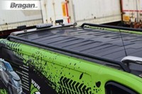 Schwarz DachträGer + Querstange FüR Ford Transit Tourneo Custom Lwb 2018-2023
