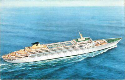 CPA AK S.S. Oceanic - Home Lines SHIPS (1203988)