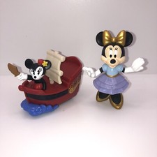 Disney Minnie Mouse Mcdonald's Toys Set Pirates of Caribbean Ship and 50th Ann.