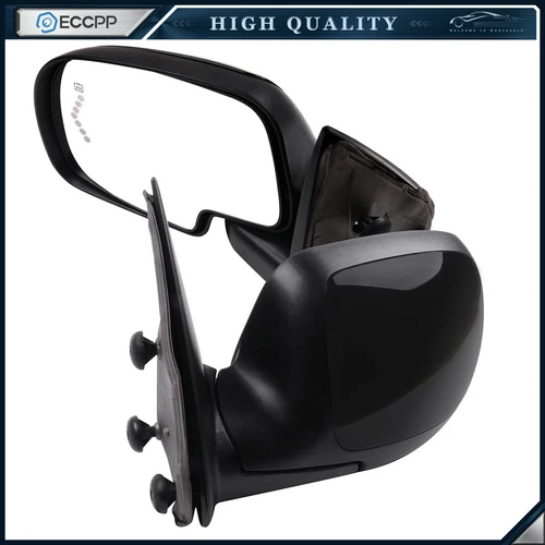 Power Heated Signal Light Mirrors Pair For 2003-2007 Chevy Silverado Sierra 1500