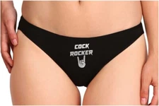 Sexy Punk Rock Christmas Cosplay Funny Slut Glow In Dark Glitter Party Thong