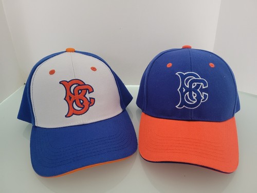 (2) Brandneu Brooklyn Cyclones 2022 orange und blau Snapback Baseballmützen