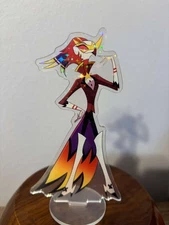 Ready to ship! Helluva Boss insp Vassago Acrylic Standee 6”