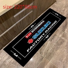 Tappeto Moto Antiscivolo Officina Tappetino Espositore Fabbrica Tappeto Regalo per Suzuki