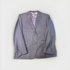 Lauren Ralph Lauren Men's Light Gray Sport Coat Blazer Two Button
