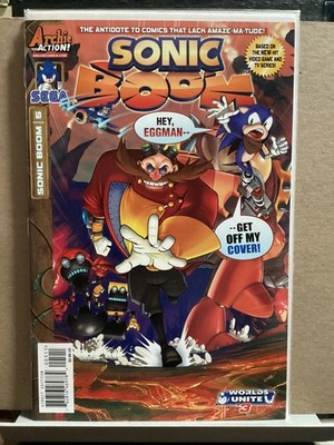 SONIC BOOM #5 ARCHIE ACTION! 2014 SEGA EGGMAN