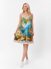 Kleid Zitrone Kurz