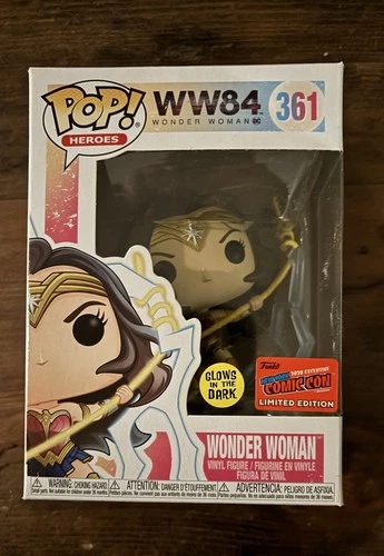 Funko Pop! Heroes DC #361 WW84 Wonder Woman Glow In The Dark NYCC 2020