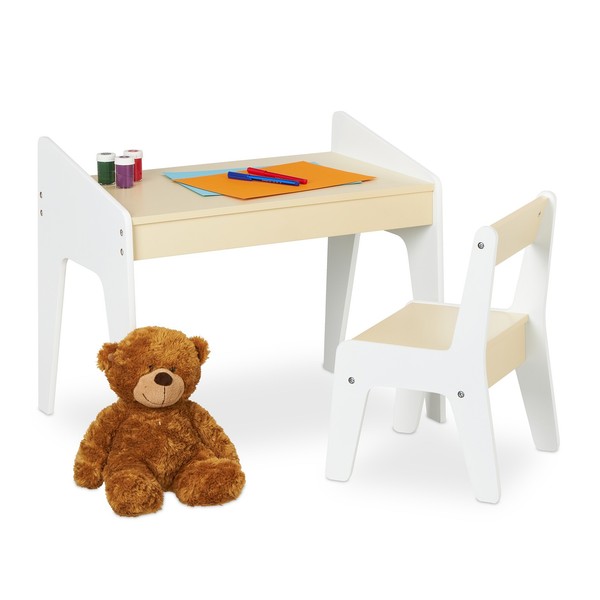 Kindersitzgruppe Kindertisch Set Kindertischgruppe Sitzgarnitur FüR Kinder-image