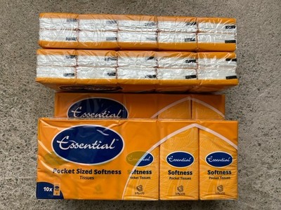 40 Packungen à 10 Taschentücher 3lagig neu versiegelt