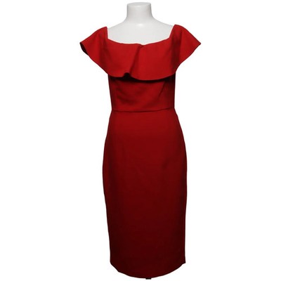 Zara Basic Collection, Kleid, Größe: L, Rot, Polyester, Einfarbig, Damen #Inu