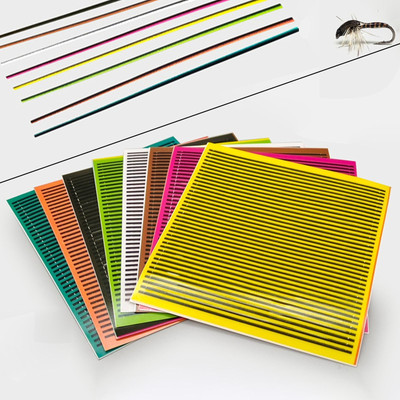 8Pcs Synthetic Peacock Quill Fly Tying Materials Wrap Australia