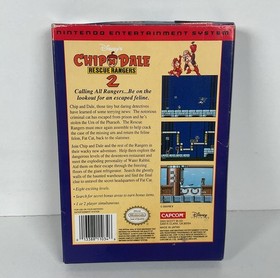 Disney&rsquo;s Chip 'n Dale Rescue Rangers 2 | NES | Box Only