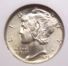 1929 "P" Mercury SILVER Dime 10c NGC MS66 FB #012 *FULL BANDS* Gem ECC&C, Inc.