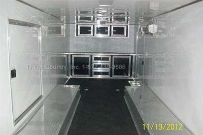 #ad #ad NEW 2026 8.5 X 24 8.5X24 V NOSE ENCLOSED RACE CARGO TOY CAR HAULER TRAILER $19695.00