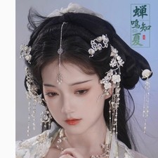 Women's retro headwear Hanfu accessories Chinese Tassel hair accessory