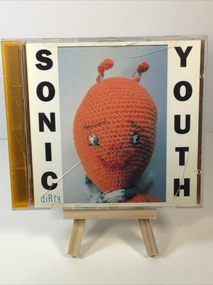 Sonic Youth - Dirty [1992] CD 1st Pressing Orange tray w/ interior