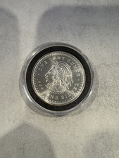 1 oz Aztec Mayan Calendar 999 BU Silver Round in Capsule