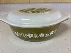 Vintage PYREX Spring Blossom/Crazy Daisy Covered Casserole-1 1/2 quart- #043