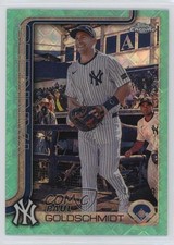 2025 Topps Chrome Logofractor Edition Aqua Refractor /199 Paul Goldschmidt 13ql