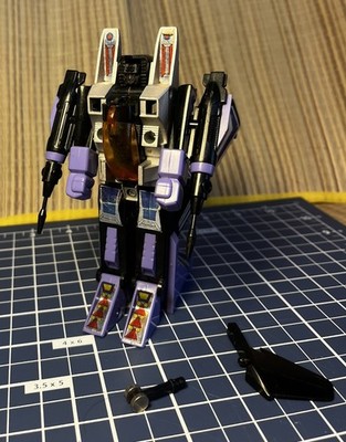 Skywarp Near Complete Vintage 1984 G1 Transformers Hasbro Action Figure