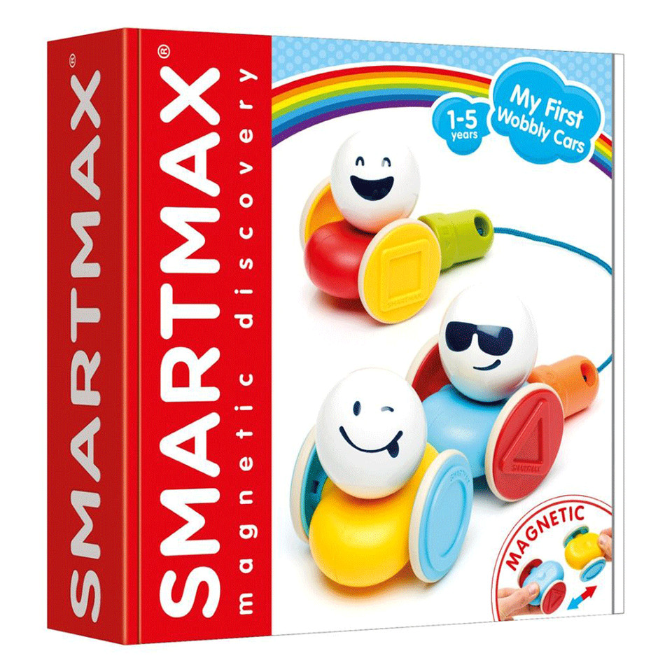 Smartmax My First Wobbly Cars Magnetic Gross Motor Skills