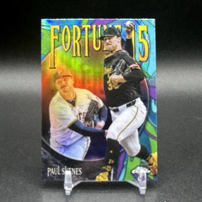 2025 Topps Chrome Baseball Fortune 15 Paul Skenes Pittsburgh 