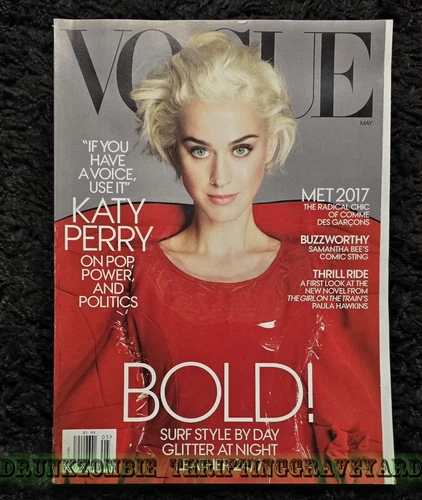 2017 MAY VOGUE MAGAZINE - KATY PERRY COVER - L 13169