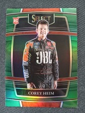2022 Panini Chronicles - Select Corey Heim 4 Green Prizm Rc