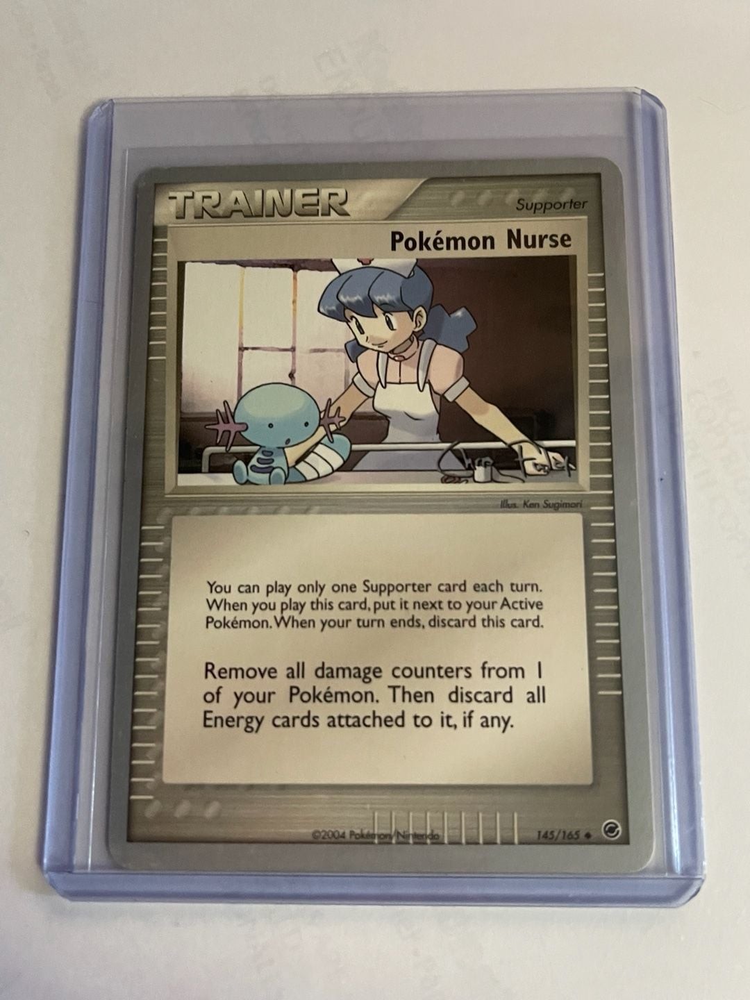 Pokemon Nurse Trainer Card 145/165 2004 World Championships
