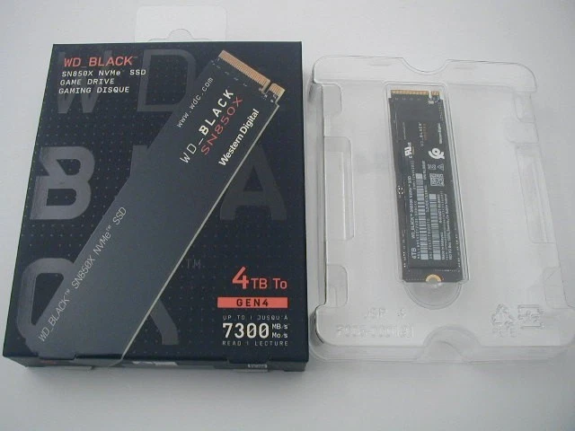 Western Digital Solid State Drives 4 TB Storage Capacity for sale