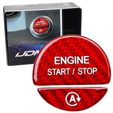 Amg Red Real Carbon Fiber Engine Push Start Auto Onoff Button For 22 Mercedes Amg Red Real Carbon Fiber Engine Push Start Auto Onoff Button For 22 Mercedes