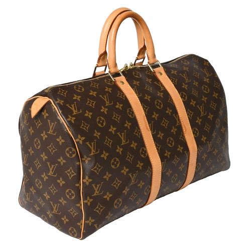 Auth Louis Vuitton Keepall 45 Travel Boston Bag Monogram M41428 LV 53556