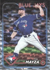 Tim Mayza 2024 Topps Update Silver Crackle Foilboard #US203