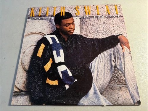 Keith Sweat - Make It Last Forever - 12” LP 1987 Vinyl Album Elektra 60763-1