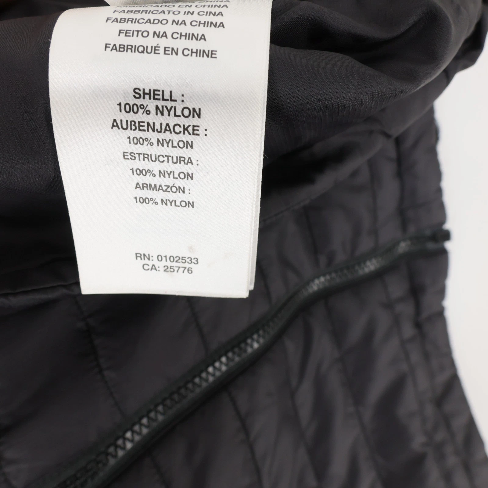 Indian Motorcycle Thermo Undervest Vest Mens XL Black Quilted Puffer Full Zip image 9