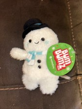 WoW 4.5  Stanley Snowman BumBumz Plush Toy Holiday 2024 Bum Bumz HolidayBumz